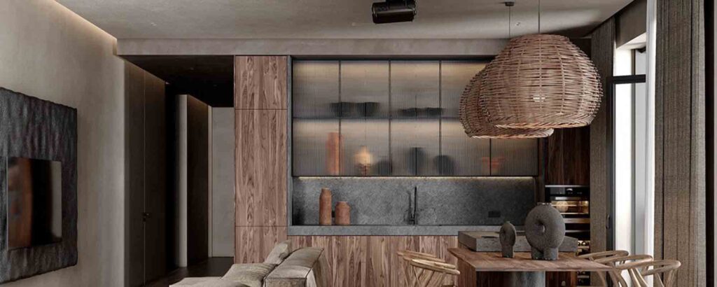 لوستر حصیری